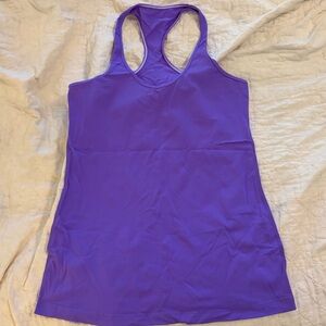 Lululemon Purple Racerback Tank Top